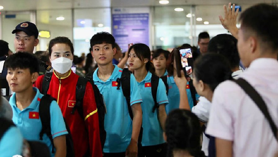 ĐT nữ Việt Nam về nước sau hơn 10 tiếng di chuyển, bước vào giai đoạn chuẩn bị cuối cho World Cup nữ 2023