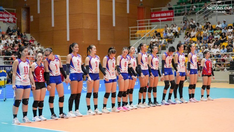 Danh sách tuyển bóng chuyền nữ Philippines dự VTV Cup 2025: Thay nhiều trụ cột