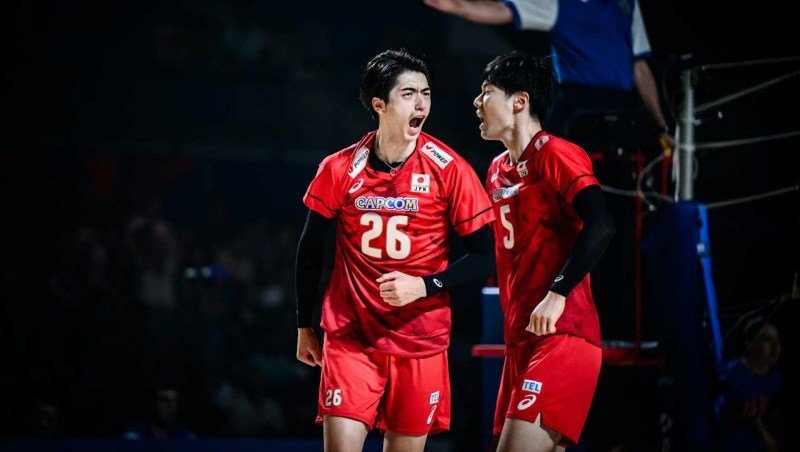 Tuyển bóng chuyền nam Nhật Bản tiếp tục thua sốc ở Volleyball Nations League 2025