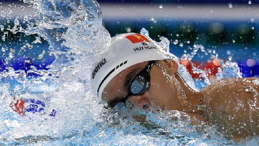 Bơi lội Olympic Tokyo 2021: Thua 800m tự do, Nguyễn Huy Hoàng vẫn khiến đàn anh Hoàng Quý Phước tự hào