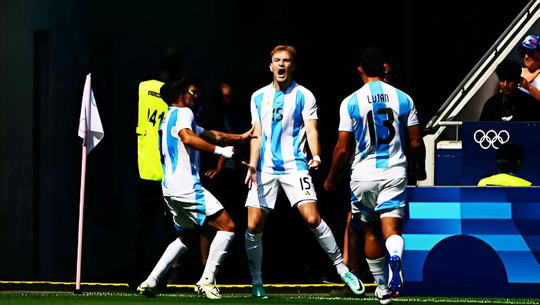 Kết quả U23 Argentina vs U23 Iraq: Đàn em Messi thắng thuyết phục