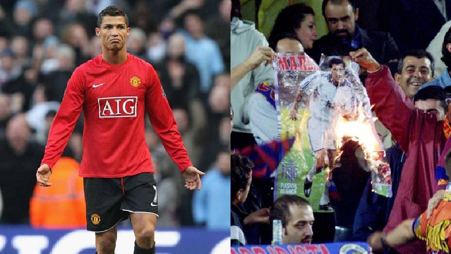 8 cầu thủ nổi tiếng từng khoác áo 2 đội kình địch: Figo nhận đầu lợn, Cristiano Ronaldo sắp thành kẻ phản bội MU?