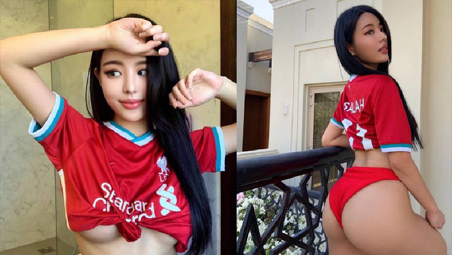 Bỏng mắt với nhan sắc mỹ nhân Hàn Quốc fan Liverpool trước trận gặp Chelsea