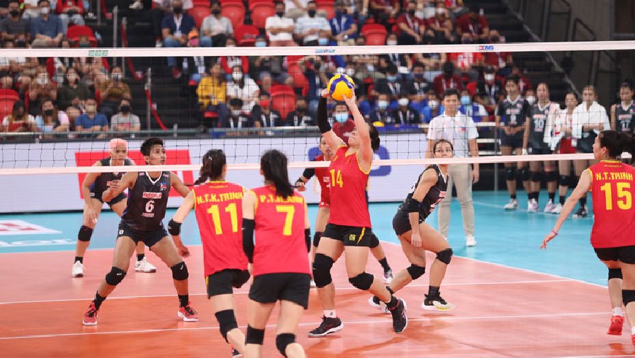 Kết quả bóng chuyền nữ Việt Nam vs Đài Bắc Trung Hoa ở AVC Cup 2022: Chiến thắng lịch sử