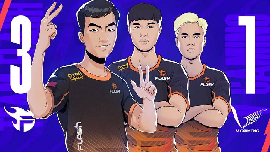 ĐTDV mùa Đông 2021: Team Flash 'giải mã' V Gaming, trở lại ngôi đầu