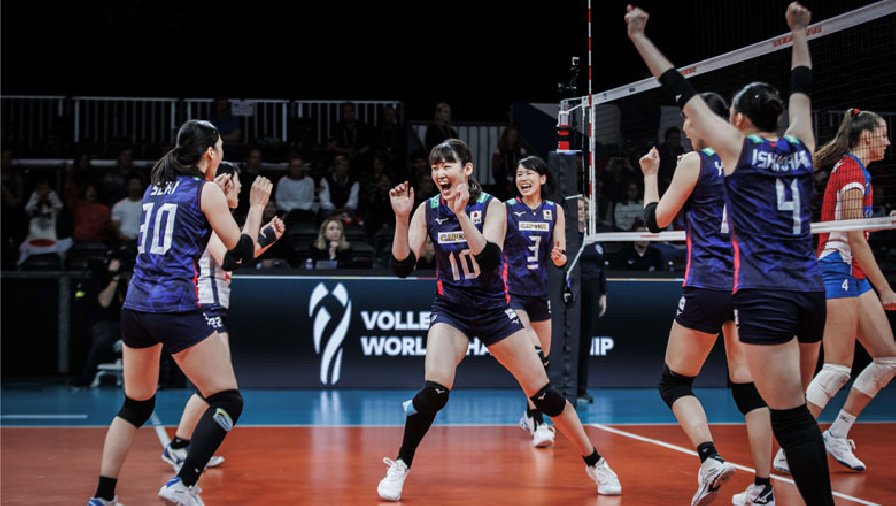 Serbia suýt gây sốc, Nhật Bản thắng dễ ở giải bóng chuyền nữ Vô địch thế giới 2022