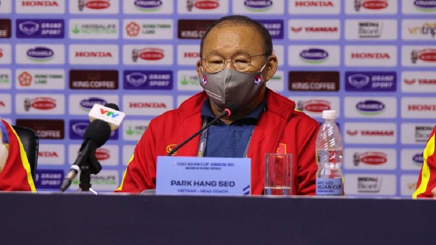 HLV Park Hang Seo: 'Tôi thất vọng về trận đấu của U23 Việt Nam'