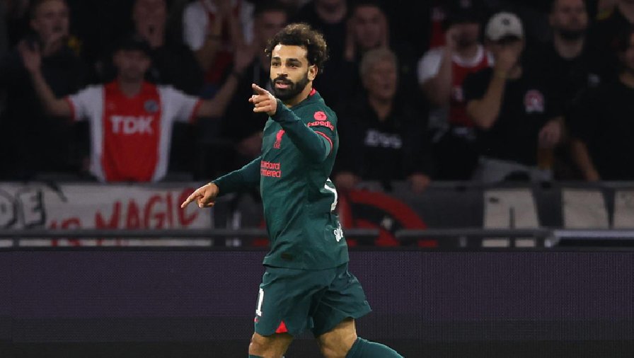 Kết quả Ajax vs Liverpool: Salah tỏa sáng, The Reds vào vòng 1/8 Cúp C1 châu Âu