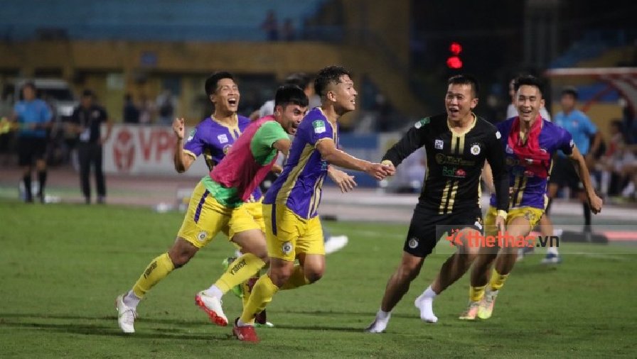 Kết quả chung kết Cúp Quốc gia 2022: Hai siêu phẩm giúp Hà Nội hoàn tất cú đúp danh hiệu