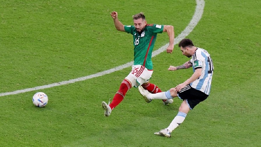 Messi và bàn thắng với tốc độ kinh hoàng vào lưới Mexico