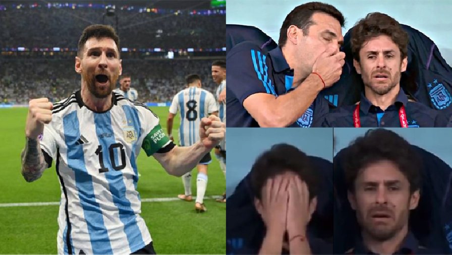 Trợ lý HLV Argentina bật khóc vì khoảnh khắc thiên tài của Messi