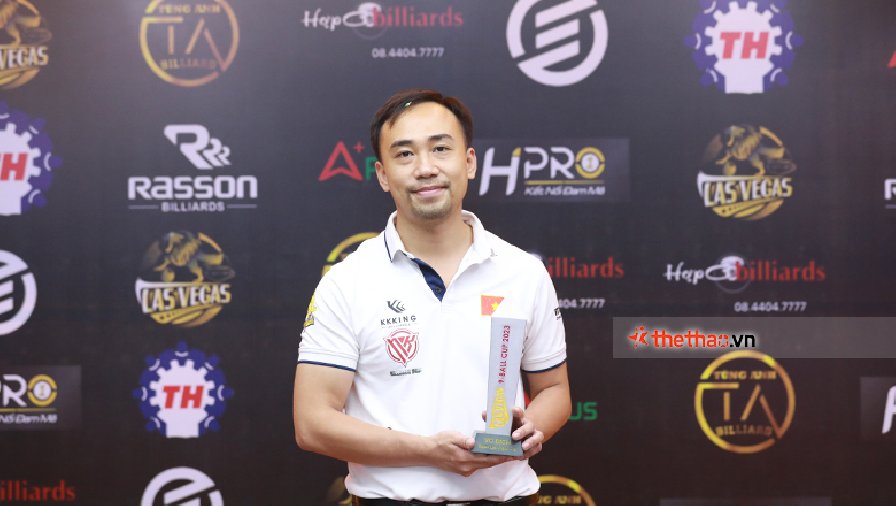 Phạm Phương Nam lên ngôi vô địch Super Las Vegas Bình Dương Cup 2023 