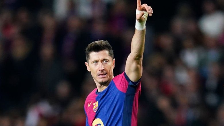 Lewandowski gia nhập 'CLB 100' tại Cúp C1 châu Âu cùng Messi và Ronaldo