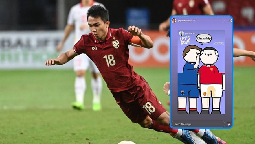 Chanathip đăng story cà khịa sau khi loại ĐT Việt Nam khỏi AFF Cup 2021