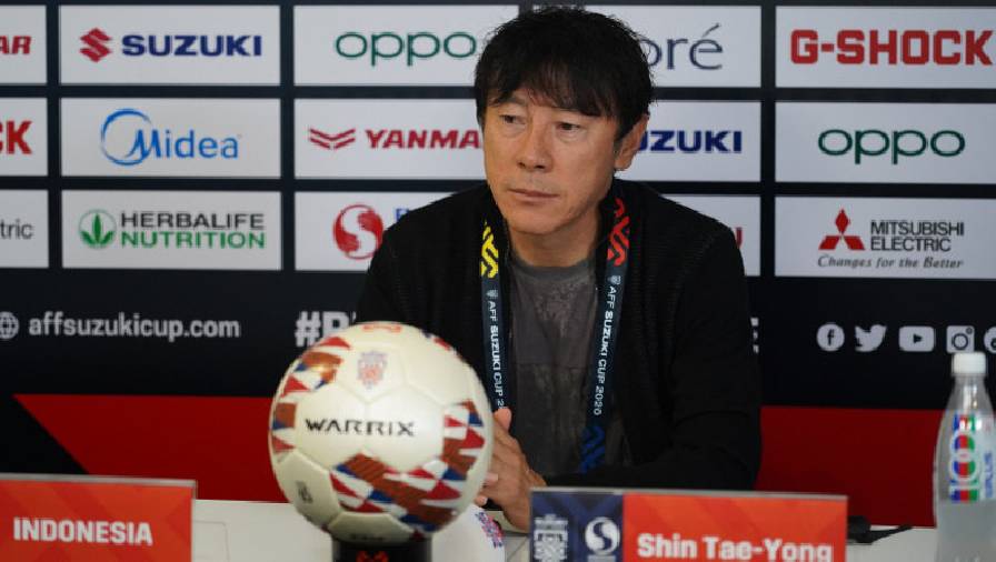 HLV Shin Tae Yong khốn đốn vì thực trạng của bóng đá Indonesia