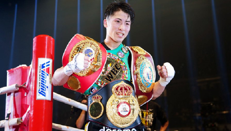 Naoya Inoue bỏ 4 đai Boxing nhà nghề, đôn cân tìm mục tiêu mới?