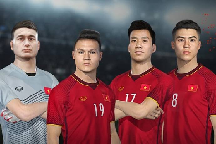 Tin cực vui: Đội tuyển Việt Nam chính thức có mặt trong PES 2022