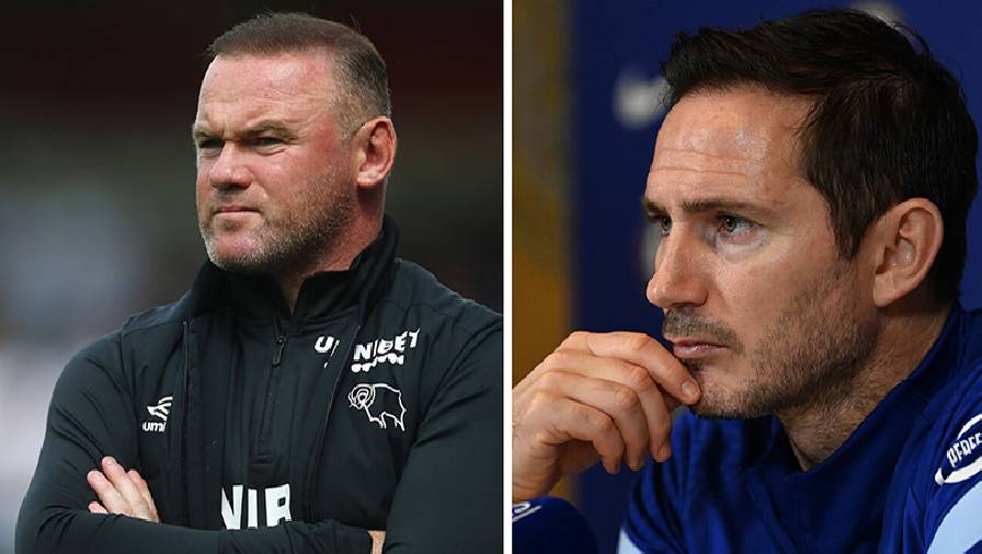 Rooney 'nhường' Lampard trong cuộc đua làm HLV Everton
