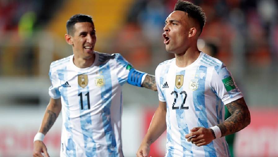 Vắng Messi, Lautaro Martinez giúp Argentina bỏ túi 3 điểm trước Chile