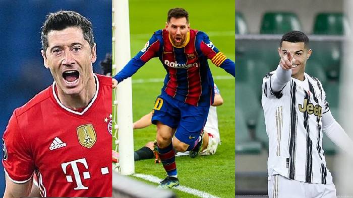 Ronaldo, Messi, Lewandowski cùng nhau tỏa sáng trong một đêm