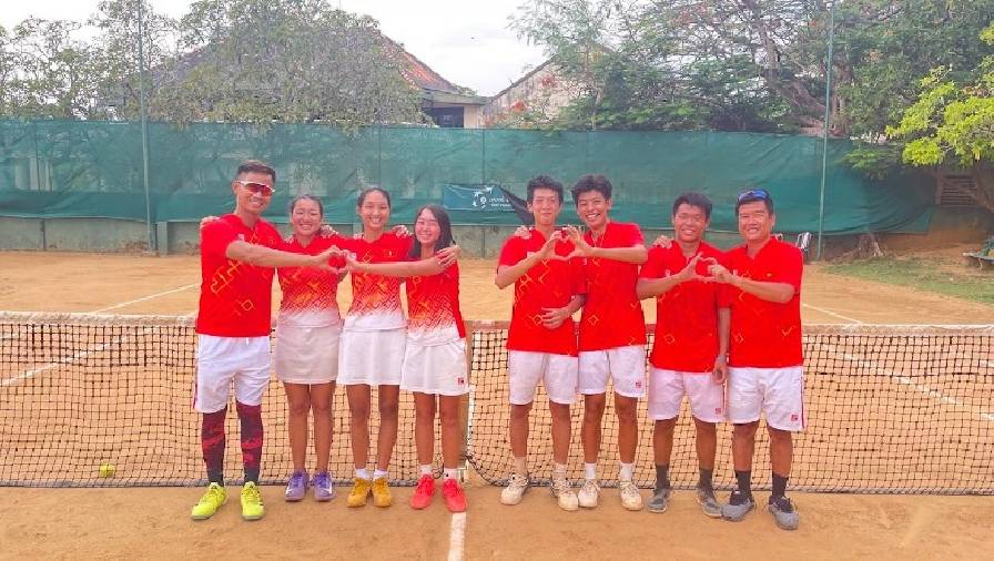 ĐT quần vợt trẻ Việt Nam giành hạng Ba vòng sơ loại Junior Davis Cup và Billie Jean King Cup