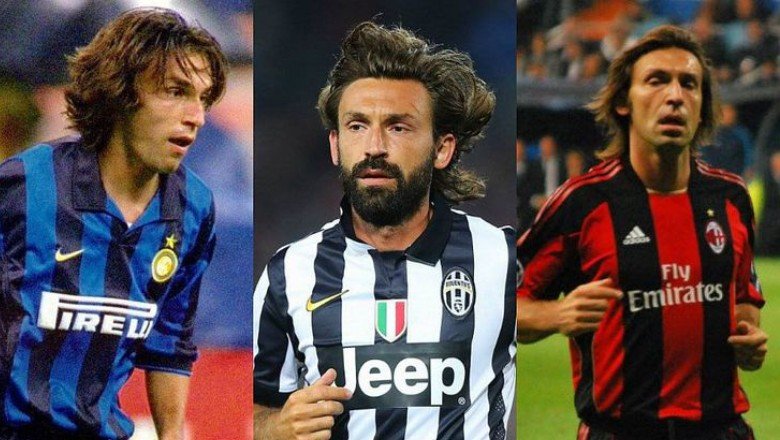 Andrea Pirlo: Người khoác áo 3 CLB kình địch trong cùng một giải đấu