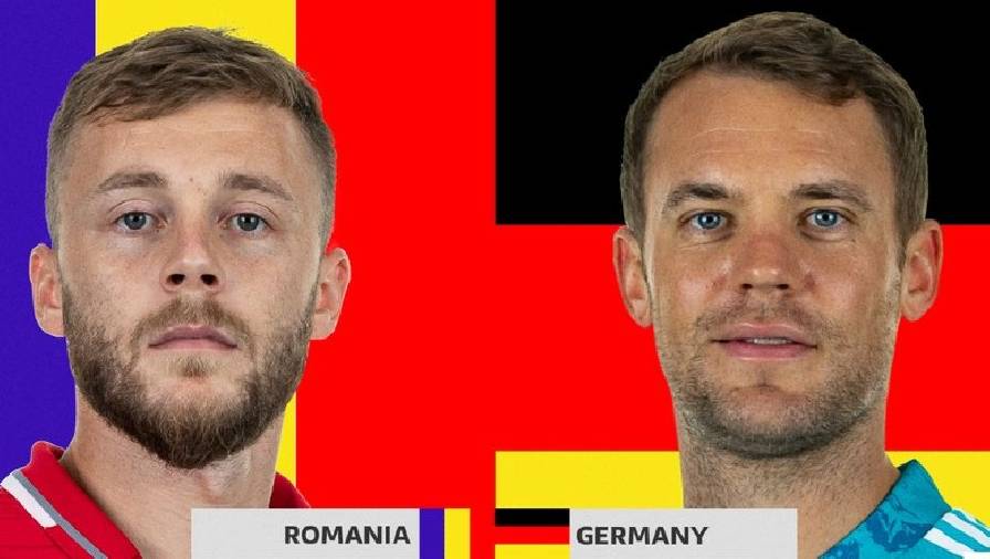 Link xem trực tiếp Romania vs Đức, 01h45 ngày 29/3