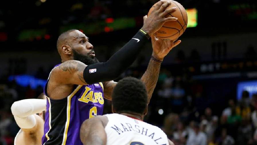Kết quả bóng rổ NBA ngày 28/3: Pelicans vs Lakers - Nguy cơ bị loại