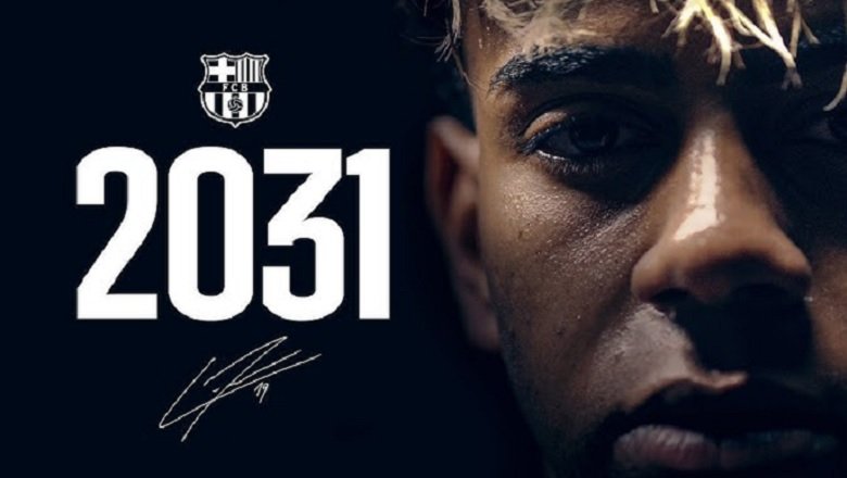 Barcelona trói chân thành công Yamal tới năm 2031