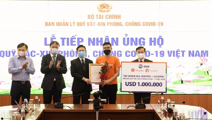 Garena Việt Nam chung tay ủng hộ Quỹ vaccine phòng Covid-19