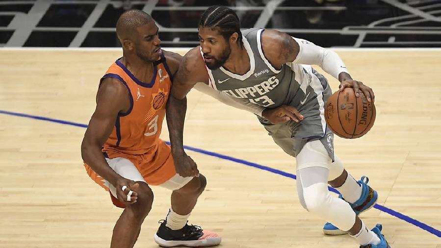 Nhận định NBA Playoffs 2021: Suns vs Clippers Game 5 (8h00, ngày 29/6)