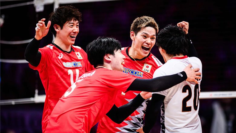 Bóng chuyền nam Nhật Bản trả nợ thành công, hiên ngang vào bán kết Volleyball Nations League 2024