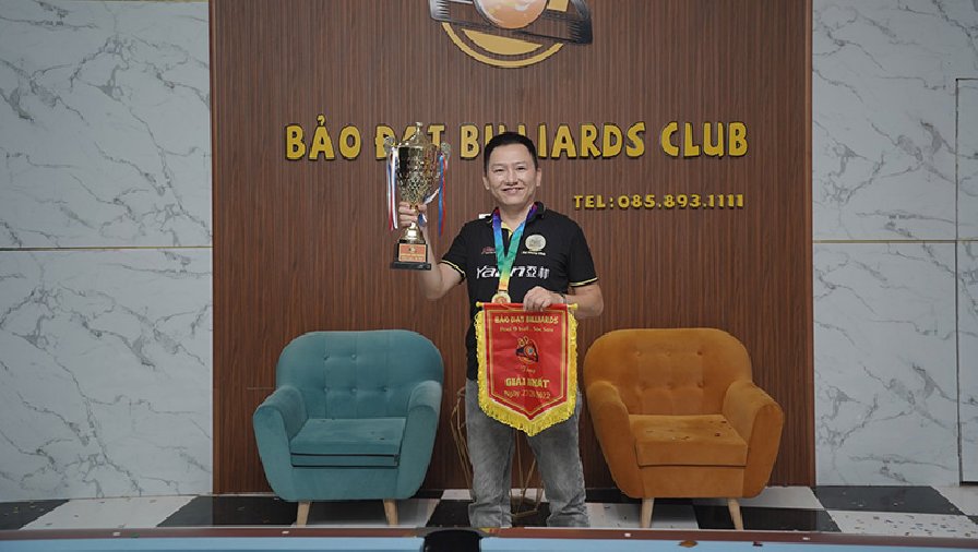 Phúc Long đánh bại Quốc Hoàng, lên ngôi vô địch giải Bảo Đạt 9 ball Open – Phù Đổng Thiên Kiêu