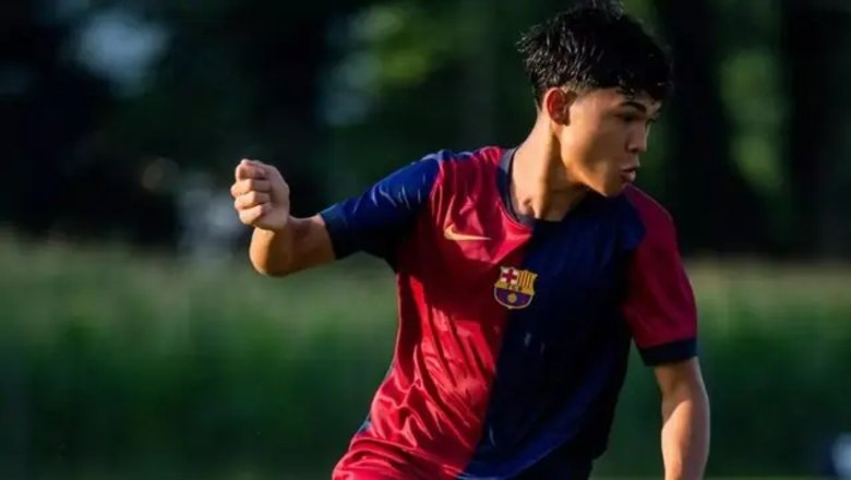 Cầu thủ gốc Philippines ghi bàn trong trận ra mắt Barcelona