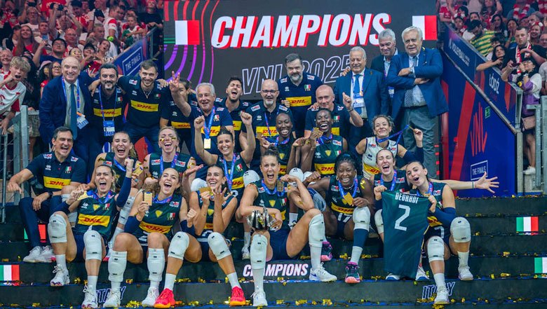 Nhà vô địch Olympic tiếp tục lên ngôi ở Volleyball Nations League 2025