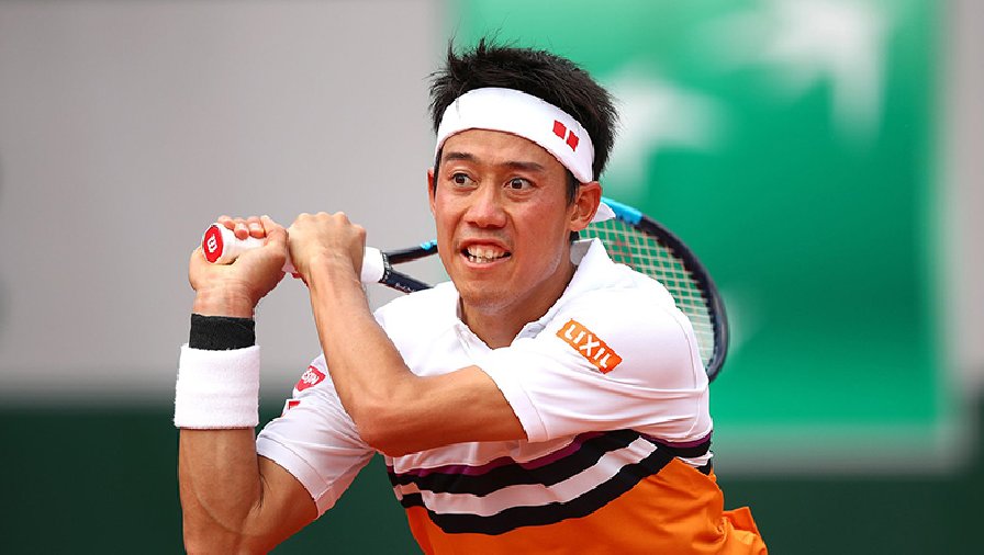 Kei Nishikori rút lui khỏi US Open 2023 vì chấn thương đầu gối