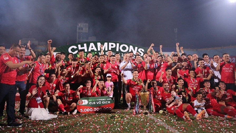 Tổng kết V.League 2023: CAHN lên ngôi kịch tính, SHB Đà Nẵng xuống hạng sau hơn 2 thập kỷ