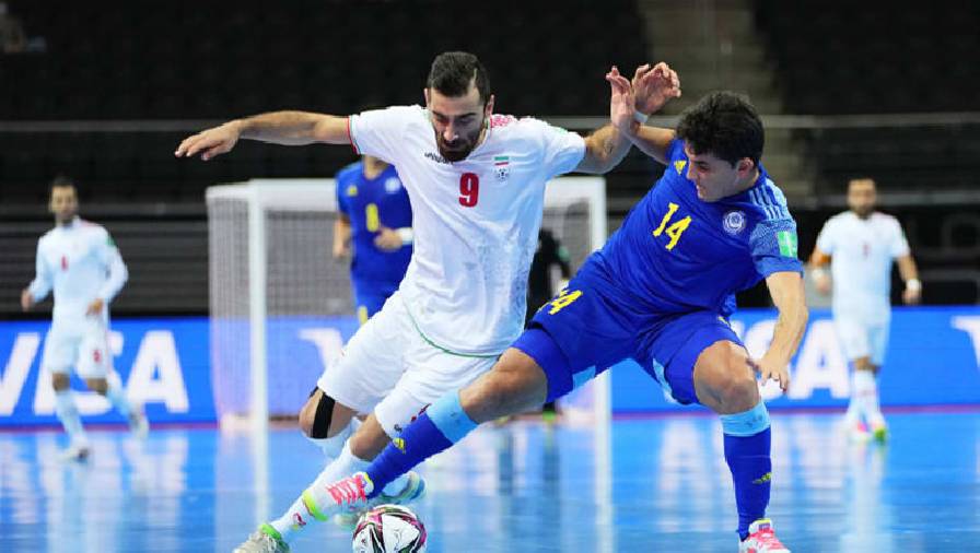 Iran thua ngược Kazakhstan, châu Á sạch bóng tại Futsal World Cup 2021