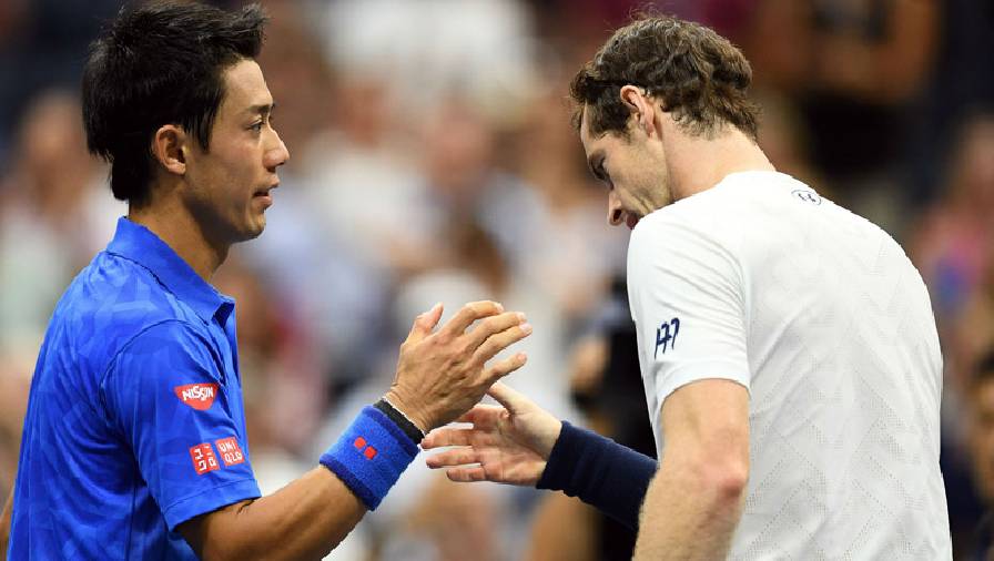 Nhận định tennis Nishikori vs Murray - Vòng 1 San Diego Open, 07h30 hôm nay 29/9