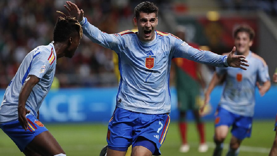 Kết quả Bồ Đào Nha vs Tây Ban Nha: Morata giúp La Roja vào bán kết Nations League