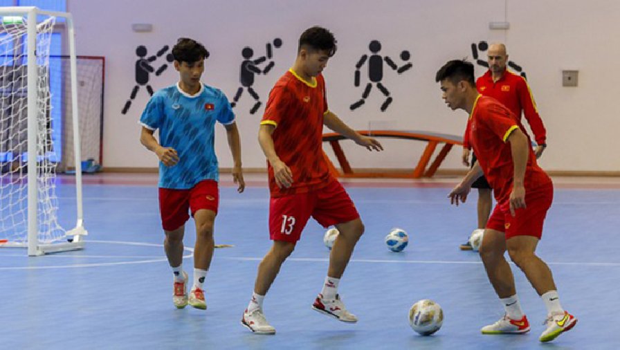Lịch phát sóng trực tiếp bóng đá hôm nay 28/9: ĐT Futsal Việt Nam thi đấu