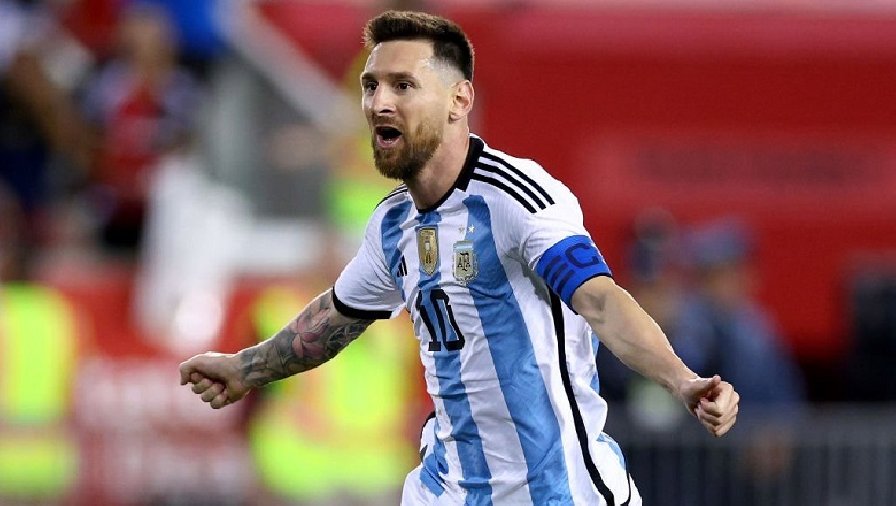 Messi lập cú đúp đẹp mắt trong 3 phút, Argentina đại thắng ‘3 sao’