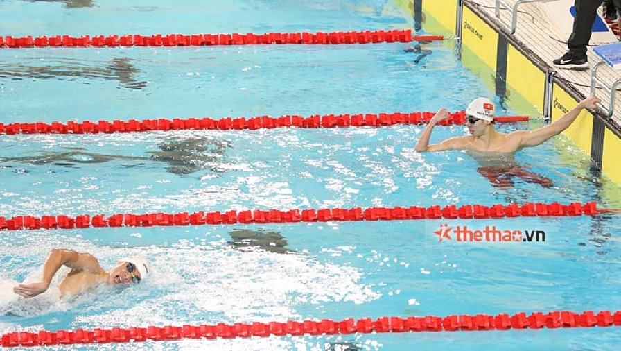 Lịch thi đấu ASIAD 19 của Việt Nam hôm nay 28/9: Huy Hoàng bơi 800m, chung kết TDDC nam