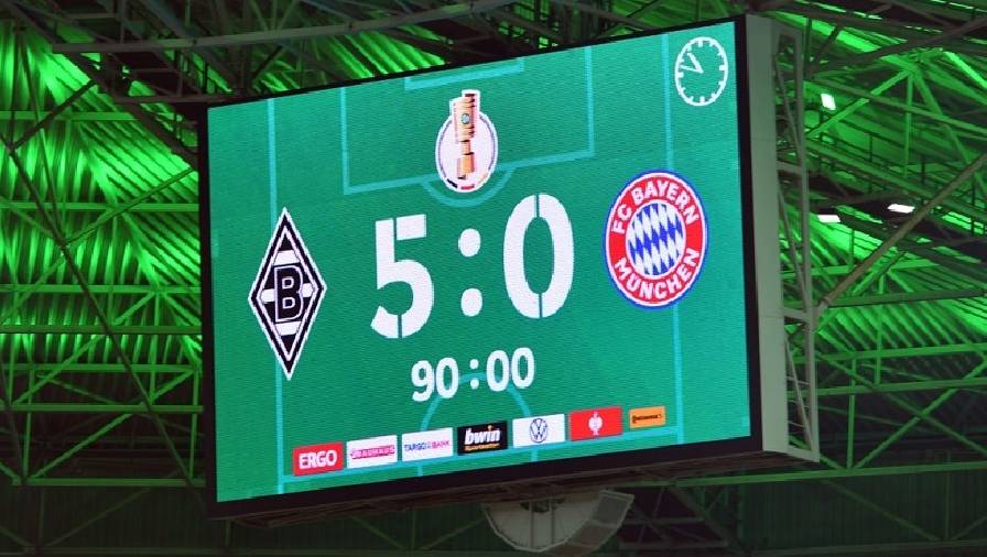 Bayern Munich lỡ cơ hội phá kỷ lục thế giới sau thảm bại lịch sử 0-5