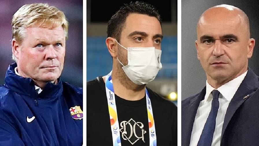 Không phải Xavi, Roberto Martinez mới là HLV có cơ hội ngồi vào ghế HLV trưởng Barca cao nhất