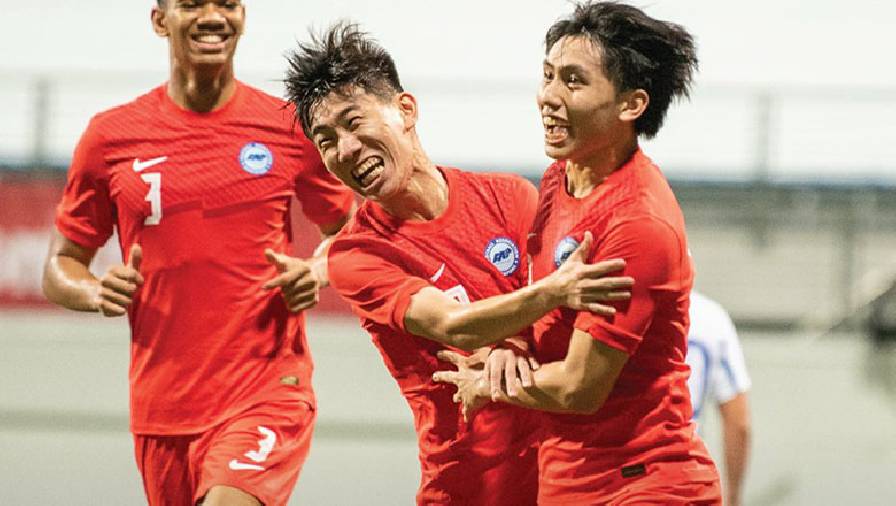 Thắng tối thiểu Philippines, U23 Singapore tiến gần đến VCK U23 châu Á