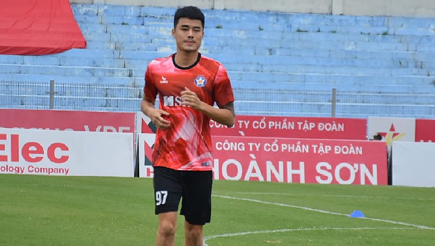 Lâm Anh Quang chấn thương, Đà Nẵng chỉ còn 1 trung vệ nội đấu Hà Nội FC