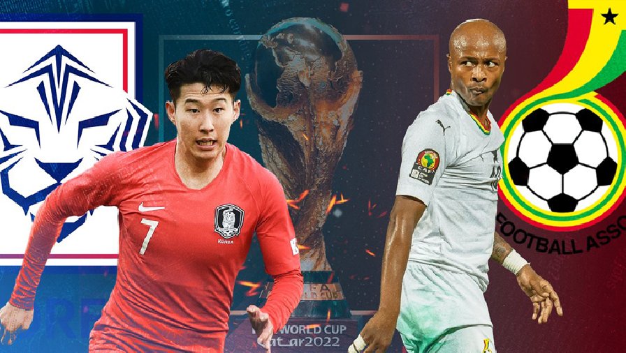 Trận Hàn Quốc vs Ghana đội nào mạnh hơn?