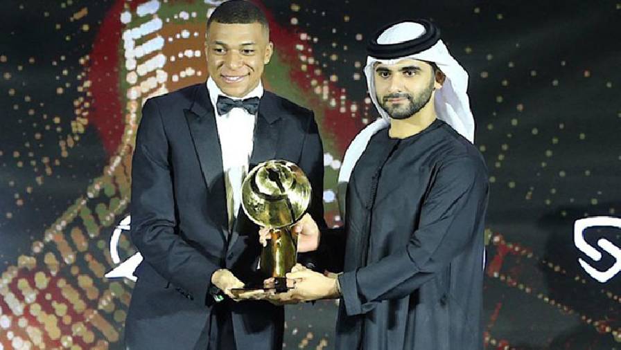 Mbappe vượt Ronaldo, Messi giành Quả bóng vàng Dubai 2021