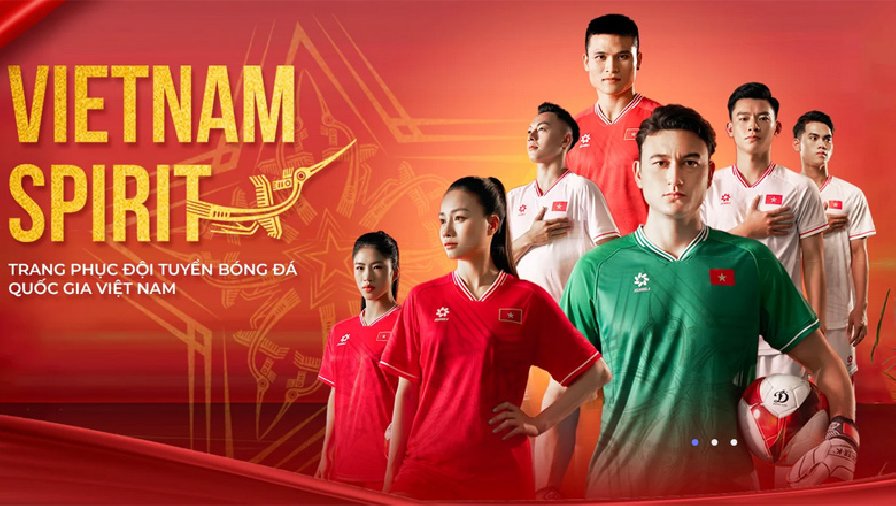 ĐT Việt Nam trình làng trang phục mới tại Asian Cup 2023